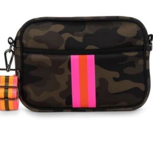Haute Shore camo crossbody